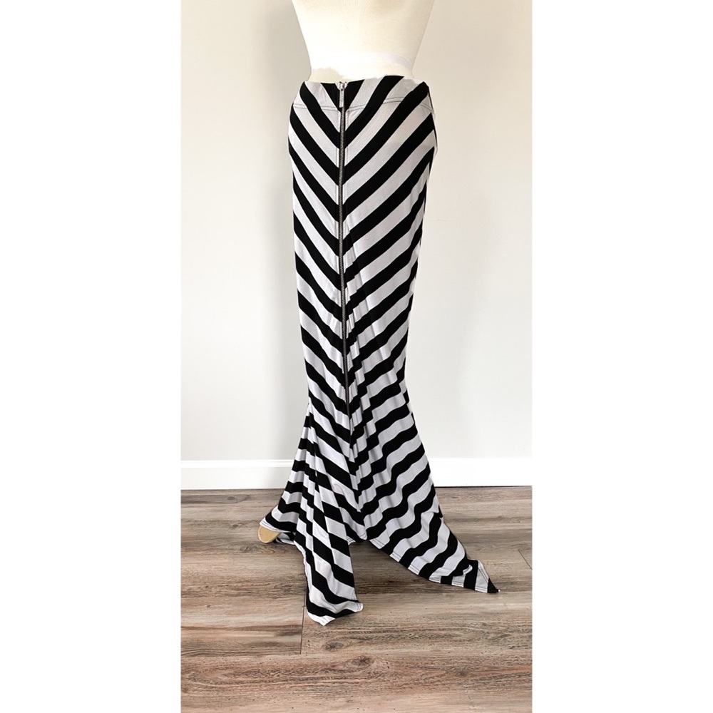 Killstar Mermaid Striped Skirt